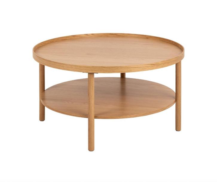 by fonQ Ronda Salontafel - Eiken | Van €289, nu, Huis en Inrichting, Tafels | Salontafels, Nieuw, Minder dan 50 cm, 50 tot 100 cm