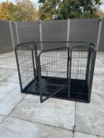 Antraciet zwarte bench, Dieren en Toebehoren, Ophalen, Zo goed als nieuw, 75 tot 110 cm, Minder dan 65 cm