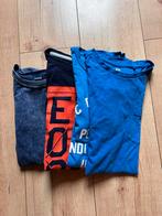 Set t-shirts maat 158, Jongen, Petrol industries, Gebruikt, Ophalen of Verzenden