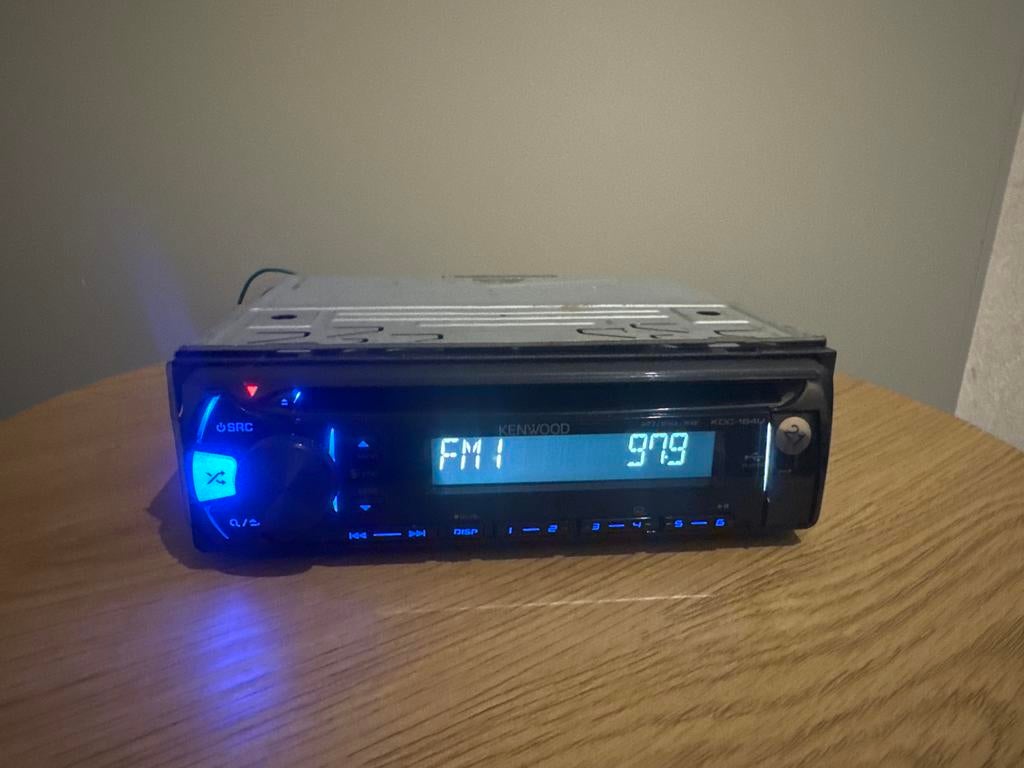 Kenwood KDC-164U Autoradio - USB, CD, AUX,MP3 1 din (21), Gebruikt, Ophalen of Verzenden, Nvt, Nvt