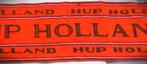 Holland Sjaal Hup franje~wol~Sjaaltje Nederland supporter, Ophalen of Verzenden, Gebruikt, Overige sporten, Vaantje of Sjaal