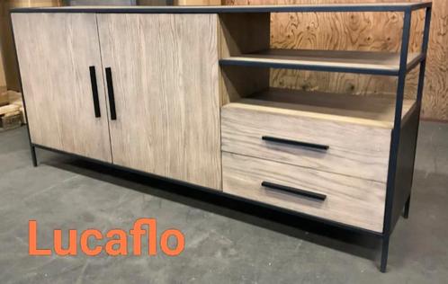 Showmodel dressoir Lucasi, 183 cm br, UITVERKOOP van €899,-, Huis en Inrichting, Kasten | Dressoirs, Nieuw, 150 tot 200 cm, 25 tot 50 cm