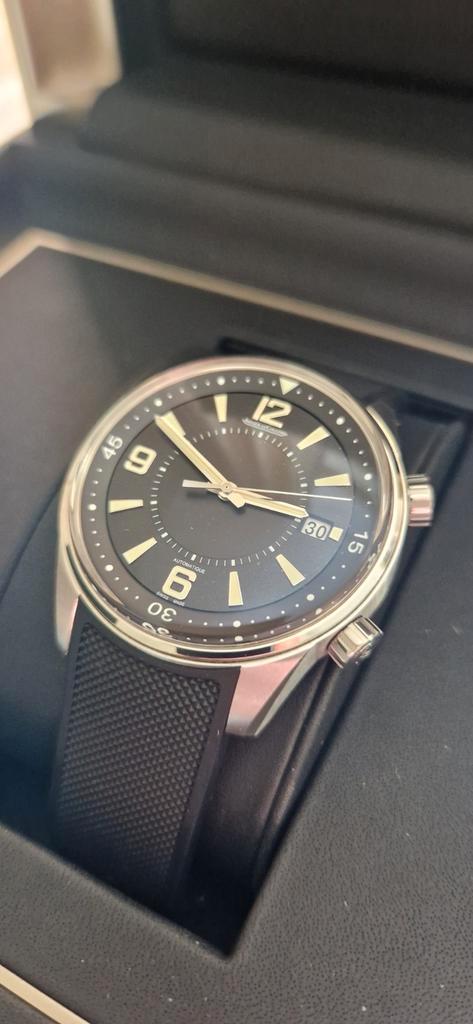 Jaeger-LeCoultre Polaris Date 2021 Doos en papieren, Sieraden, Tassen en Uiterlijk, Horloges | Heren, Zo goed als nieuw, Polshorloge