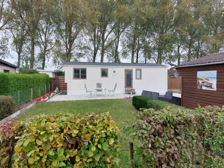 Chalet staancaravan Europe Monviso 6p, Caravans en Kamperen, Stacaravans, tot en met 6, Ophalen