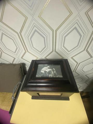 houten doos fotolijst -5 x fotoboek beschikbaar voor biedingen