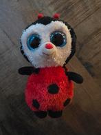 Mooie Ty Beanie Boos Bugsy the ladybug knuffel, Kinderen en Baby's, Ophalen of Verzenden, Zo goed als nieuw