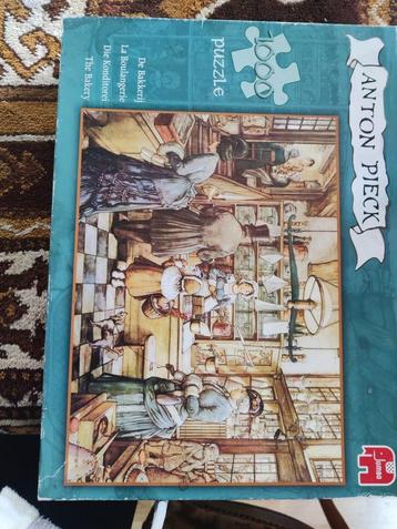 Puzzel de bakkerij anton pieck compleet 1000 stukjes beschikbaar voor biedingen