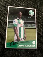 Azor Matusiwa - FC Groningen Spelerskaart, Ophalen of Verzenden, Zo goed als nieuw, Overige binnenlandse clubs, Spelerskaart