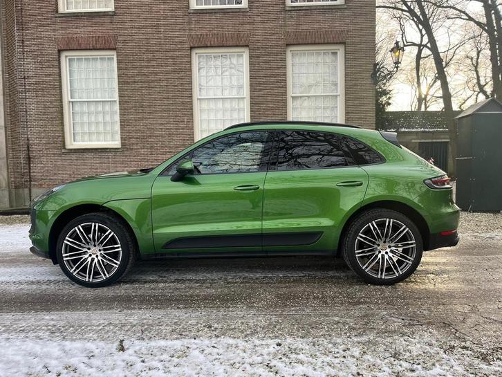 Porsche Macan 2.0 245pk PDK 2019 Groen, Auto's, Porsche, Particulier, Macan, 360° camera, 4x4, ABS, Achteruitrijcamera, Adaptieve lichten