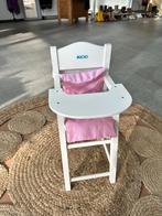 Popp Baby stoeltje, wit, hout, Ophalen, Gebruikt, Meubelstuk of Keukentje