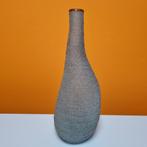 prachtige vaas met organische vorm in gestraald glas, Overige kleuren, Ophalen of Verzenden, Minder dan 50 cm, Glas