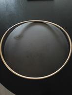 Dienblad, Huis en Inrichting, Ophalen of Verzenden, Gebruikt, Rond, Hout