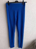 ZGAN sportlegging kobaltblauw Mt L, Kleding | Dames, Sportkleding, Zo goed als nieuw, Verzenden, Blauw, Maat 42/44 (L)