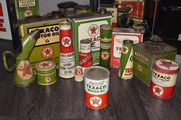 ruil Texaco 1 liter olie blik beschikbaar voor biedingen