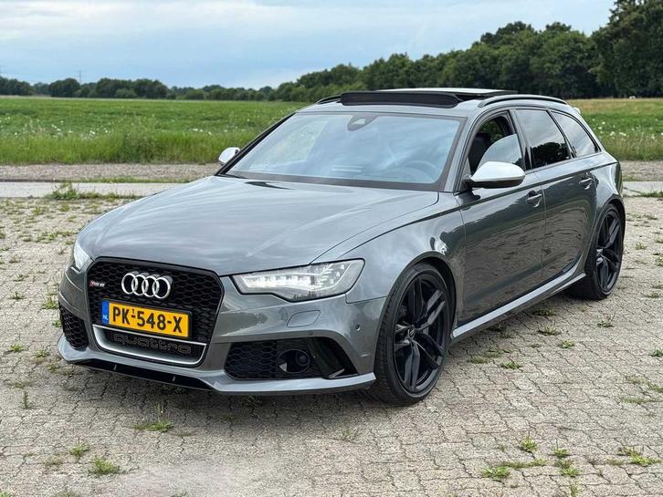 2014 Audi RS6 4.0 TFSI Avant q. PL +, Auto's, Audi, Bedrijf, A6, Overige brandstoffen, Euro 5, F, Stationwagon, Automaat, Geïmporteerd