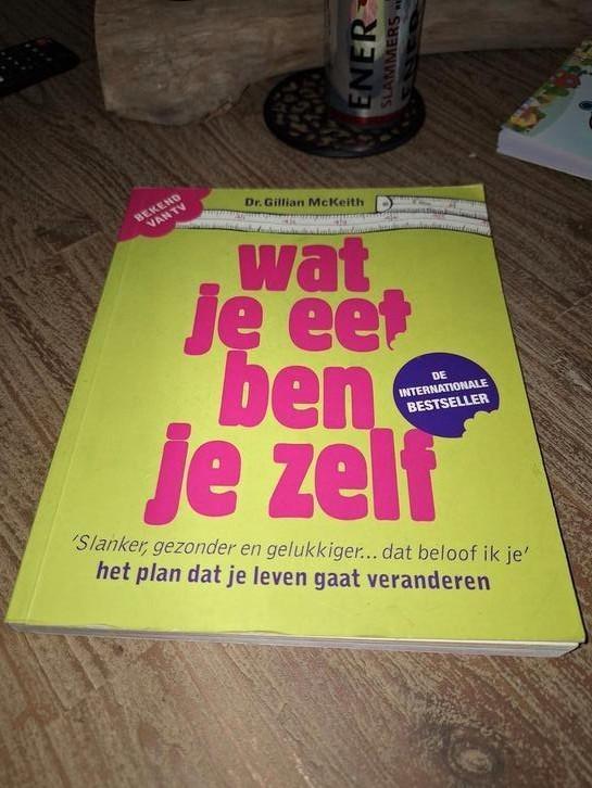 Wat je eet ben jezelf, Boeken, Gezondheid, Dieet en Voeding, Zo goed als nieuw, Dieet en Voeding, Ophalen of Verzenden