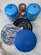 camping BBQ set met lamp, Ophalen, Gebruikt