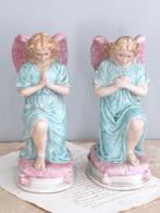 Set antieke Franse engelen, Antiek en Kunst, Curiosa en Brocante, Ophalen of Verzenden