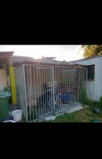 Hondenhok grijs, Ophalen, Zo goed als nieuw, 110 cm of meer, 100 cm of meer