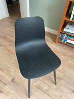 Stoelen Zwart 4x, Huis en Inrichting, Stoelen, Ophalen, Kunststof, Gebruikt, Zwart