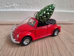 Kerst VW kever cabrio rood voor in kerstboom, versiering., Diversen, Kerst, Ophalen of Verzenden, Gebruikt