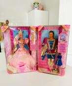 Barbie vintage rapunzel en prins ken mattel 90s oude pop, Verzamelen, Ophalen of Verzenden, Zo goed als nieuw, Pop