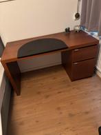 Ikea bureau ( eventueel incl. Lederen bureaustoel), Huis en Inrichting, Bureaus, Ophalen, Zo goed als nieuw