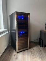 Wijnklimaatkast - 2 zones - zo goed als nieuw, Zonder vriesvak, Minder dan 45 cm, 100 tot 150 liter, Zo goed als nieuw