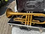 Conn 20A Bb cornet gelakt lang model, Ophalen of Verzenden, Gebruikt, Overige typen, Met koffer