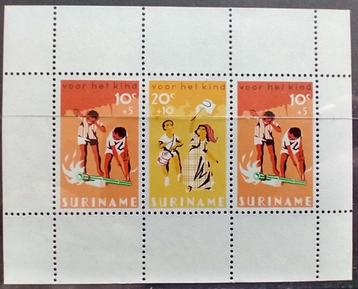 Suriname Kinderzegels Postfris beschikbaar voor biedingen