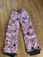 Falcon skibroek snowboard maat 152 roze zwart wit zgan, Kinderen en Baby's, Kinderkleding | Maat 152, Broek, Meisje, Falcon, Ophalen of Verzenden