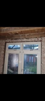 TERRAS DEUREN - MERANTI, Doe-het-zelf en Verbouw, Kozijnen en Schuifpuien, Ophalen, Gebruikt, Hout, Raamkozijn
