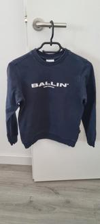 Ballin trui donkerblauw maat 12 / 152 Pure White, Ophalen of Verzenden, Zo goed als nieuw, Jongen, Trui of Vest
