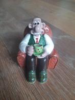 Metalen Wallace & Gromit beeldje uit 1989, Ophalen of Verzenden, Zo goed als nieuw, Tv, Beeldje, Replica of Model