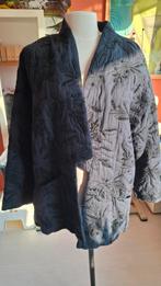 Zara Jasje Donkerblauw Geborduurd Maat M, Maat 38/40 (M), Blauw, Zara, Ophalen of Verzenden