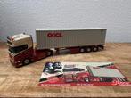 Tekno Scania D.kontos “contlift”, Hobby en Vrije tijd, Modelauto's | 1:50, Ophalen of Verzenden, Nieuw, Bus of Vrachtwagen, Tekno