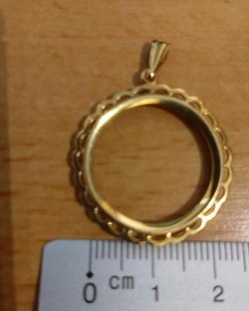 14 karaat gouden hanger voor Gouden Tientje 585 beschikbaar voor biedingen