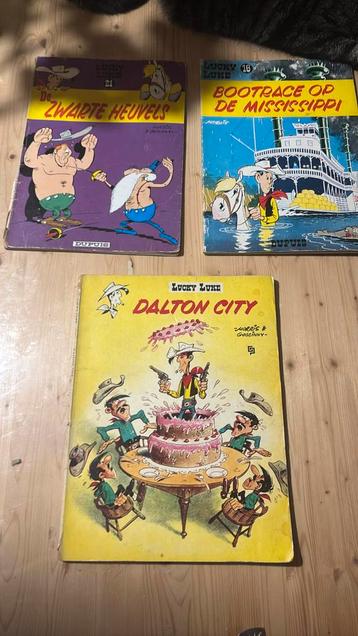 5 x lucky luke beschikbaar voor biedingen