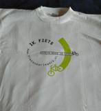 T- shirt Fiets naar je werk, Kleding | Heren, T-shirts, Ophalen of Verzenden, Nieuw, Maat 56/58 (XL), Wit