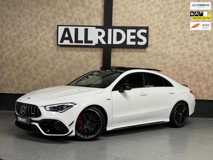 Mercedes-Benz CLA-klasse AMG 45 S 4MATIC+ Premium Plus, Auto's, Mercedes-Benz, Bedrijf, Te koop, CLA, 4x4, ABS, Achteruitrijcamera
