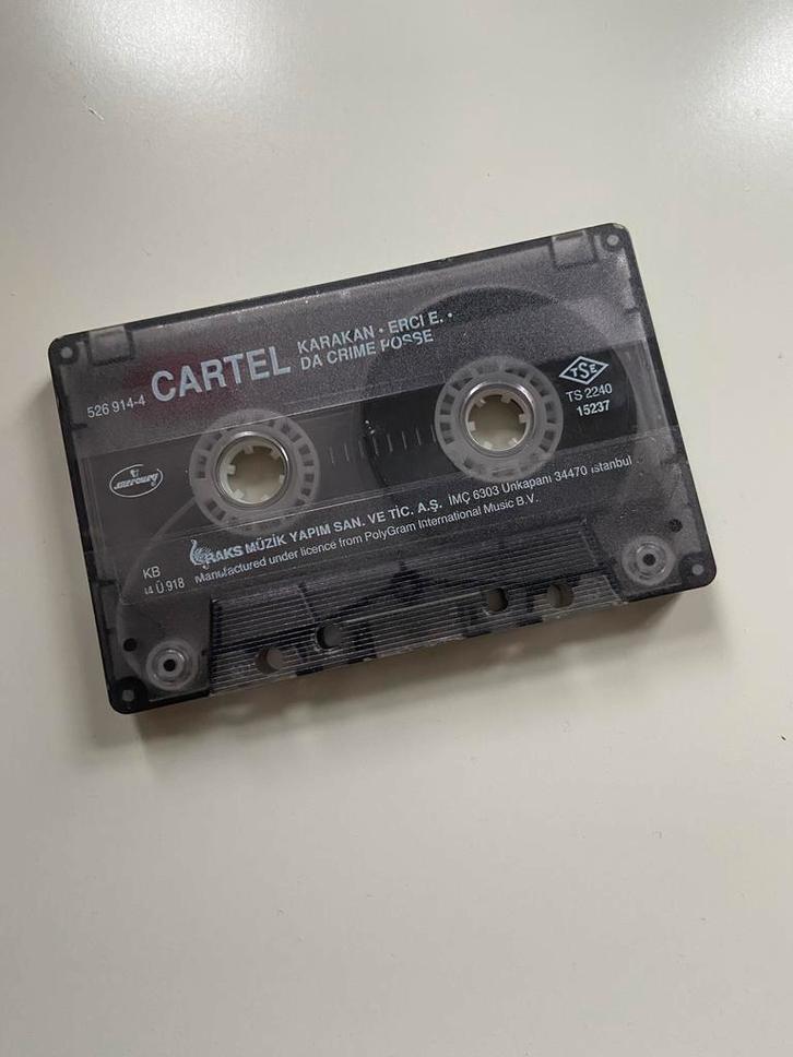 Cartel Karakan Erci E. - Da Crime Posse Cassettebandje, Cd's en Dvd's, Cassettebandjes, Gebruikt, Voorbespeeld, Hiphop en Rap