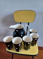 Regout Melkkan en 5 melkbekers (1958), Antiek en Kunst, Ophalen of Verzenden