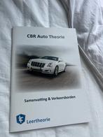 CBR Auto Theorie Boek, Ophalen of Verzenden, Zo goed als nieuw, Algemeen
