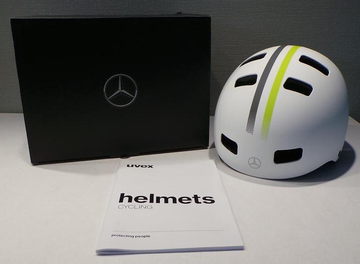 Mercedes-Benz / Uvex - Helm - Kind - NIEUW, Fietsen en Brommers, Fietsaccessoires | Fietshelmen, Nieuw, Jongen of Meisje, Ophalen of Verzenden