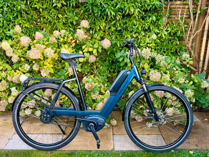 Riese & Müller Nevo Custom, Fietsen en Brommers, Elektrische fietsen, Zo goed als nieuw, Riese & Müller, 51 tot 55 cm, 50 km per accu of meer