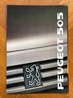 Peugeot 505 1989 folder, Verzenden, Nieuw, Peugeot, Peugeot