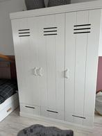 Woood Connect 3-deurs kast met lades wit, Ophalen