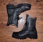 Yellow Cab leren wol gevoerde Militairy boots black maat 37, Zwart, Lage of Enkellaarzen, Nieuw, Ophalen of Verzenden