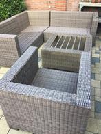 Loungestel, Tuin en Terras, Bloembakken en Plantenbakken, Overige materialen, 100 cm of meer, Ophalen of Verzenden, Zo goed als nieuw
