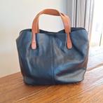 Echte leren tas nieuw met leren hengsels, Ophalen of Verzenden, Zo goed als nieuw, Bruin, Minder dan 35 cm